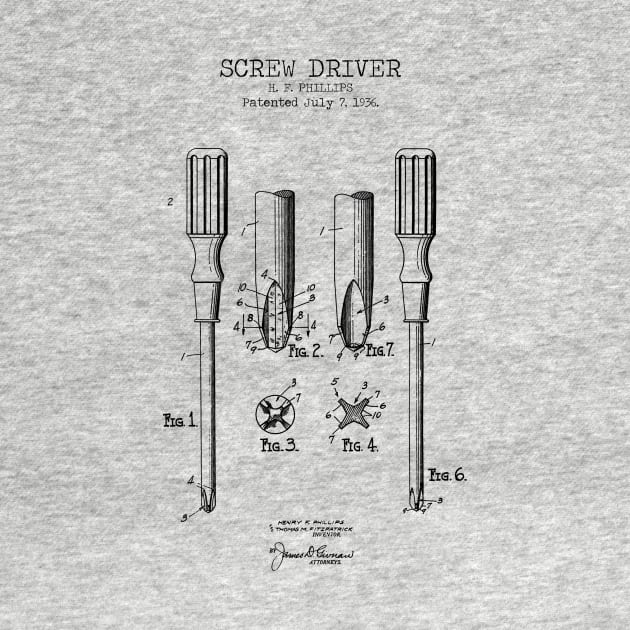 SCREWDRIVER patent by Dennson Creative